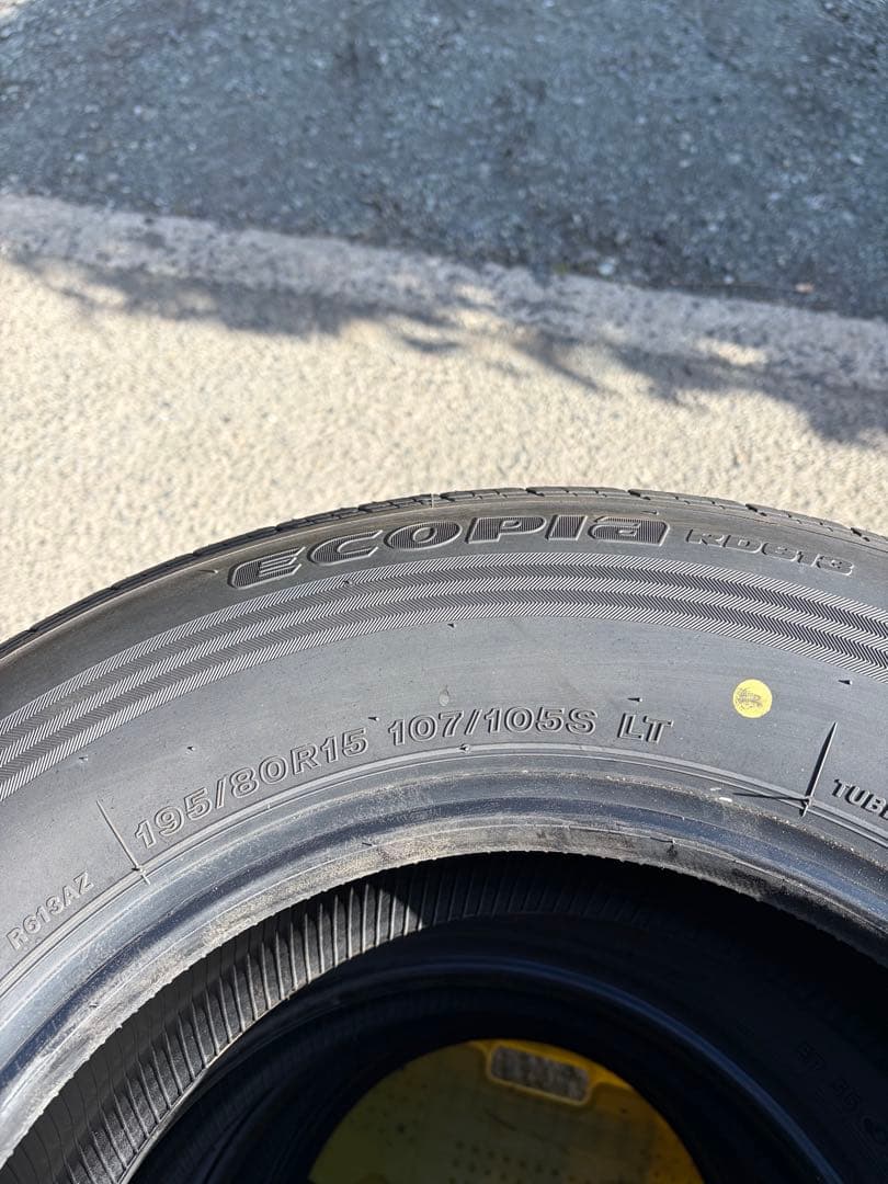 【2025年製】新車外し・ハイエース・BRIDGESTONE
