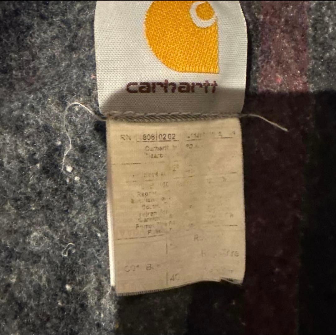 か*か様 最安!!! 極美品 Carhartt チョアコート 黒 M ダックカバ