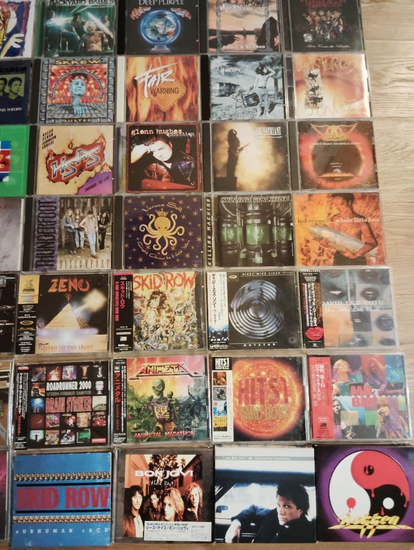中古　CD　まとめて　６０枚　heavyl　hardrock