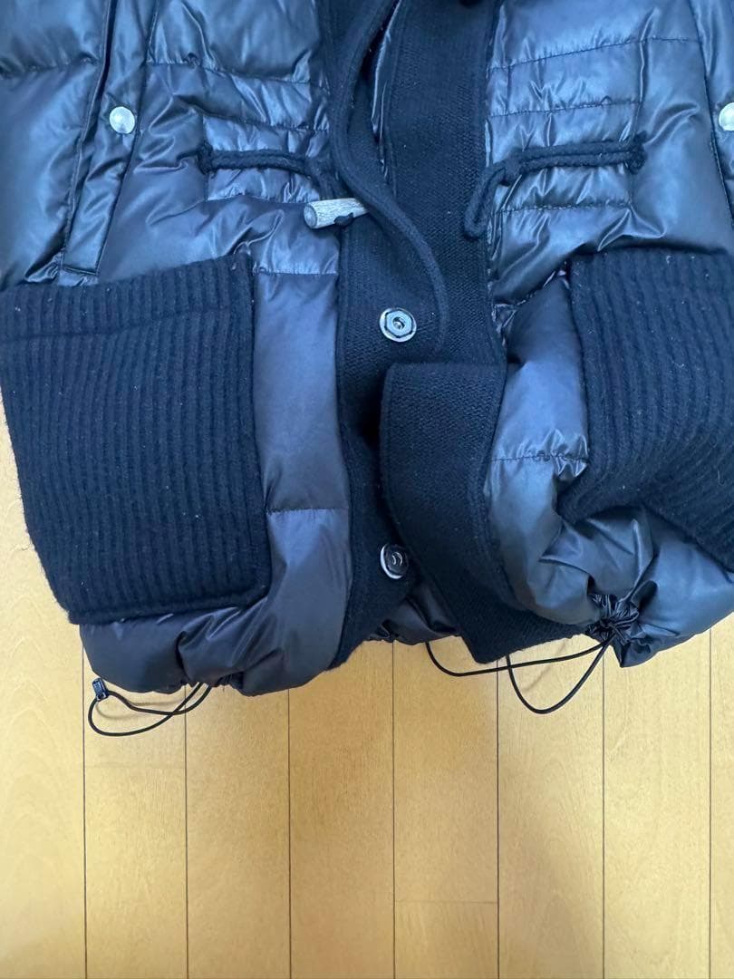 【LEON掲載】【BBR / ビービーアール】ニット × ダウン ダッフルコート