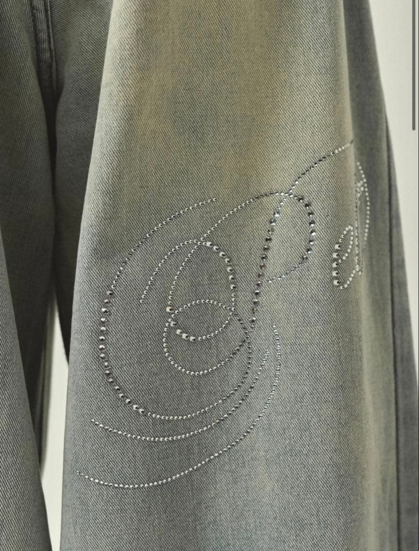 PELLICULE ペリキュール stone-ag denim デニム パンツ