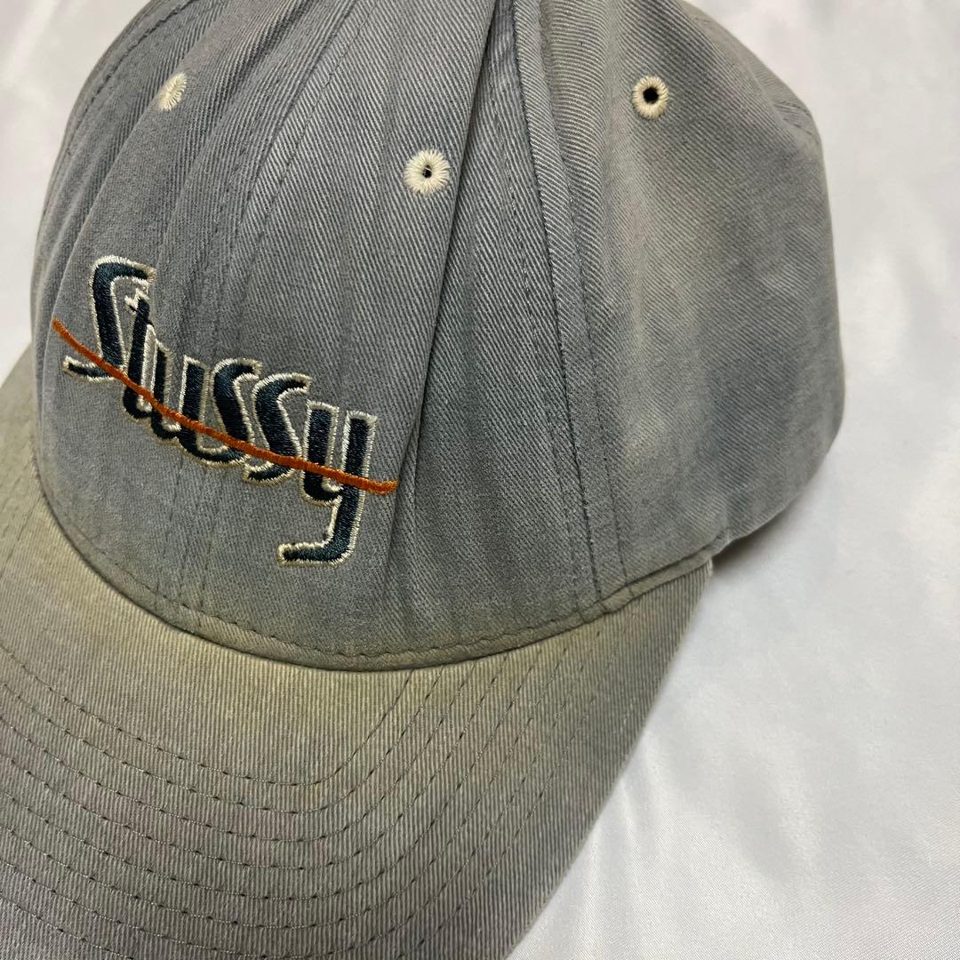 A*E様 90s old stussy キャップ　白タグ　ステューシー　80s