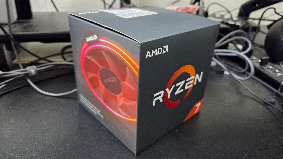【中古】AMD Ryzen7 2700X +純正cooler