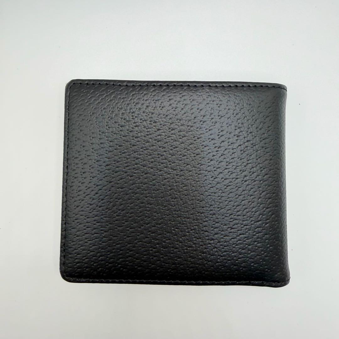 【未使用】ヴィヴィアン ウエストウッド 財布 ブラック 折り財布 レザー 黒