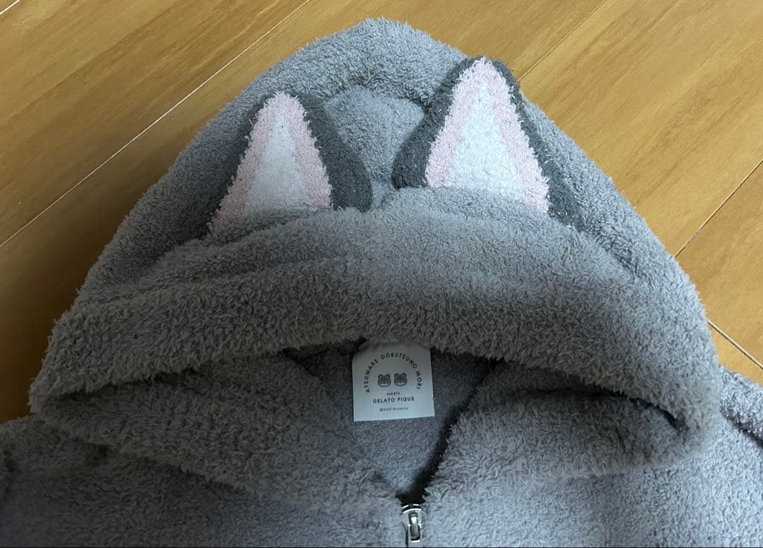 新品★ジェラートピケ×あつ森コラボルームウエア上下セット　ジャック