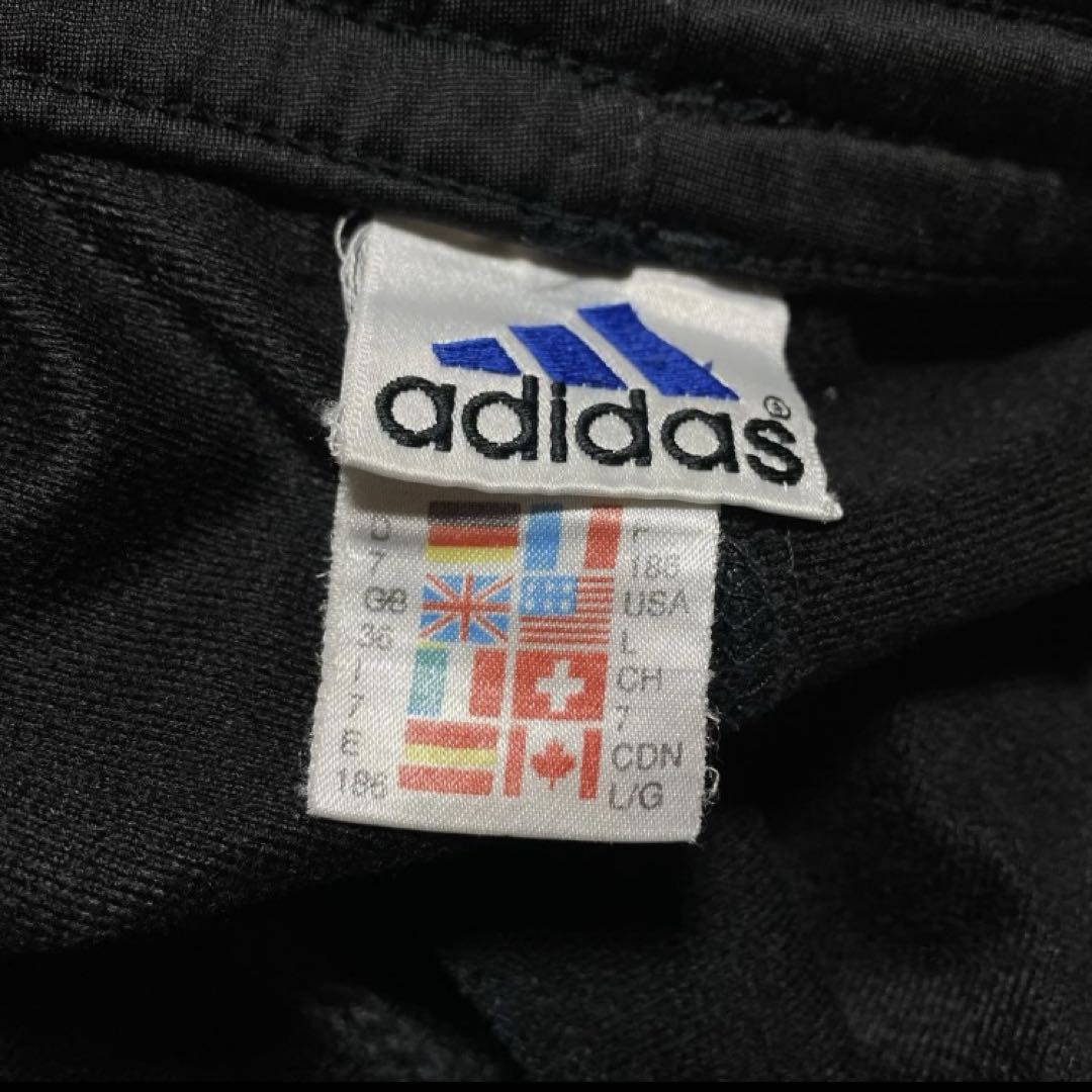 90s Adidas サイドスナップ トラックパンツ ジャージ トレフォイル