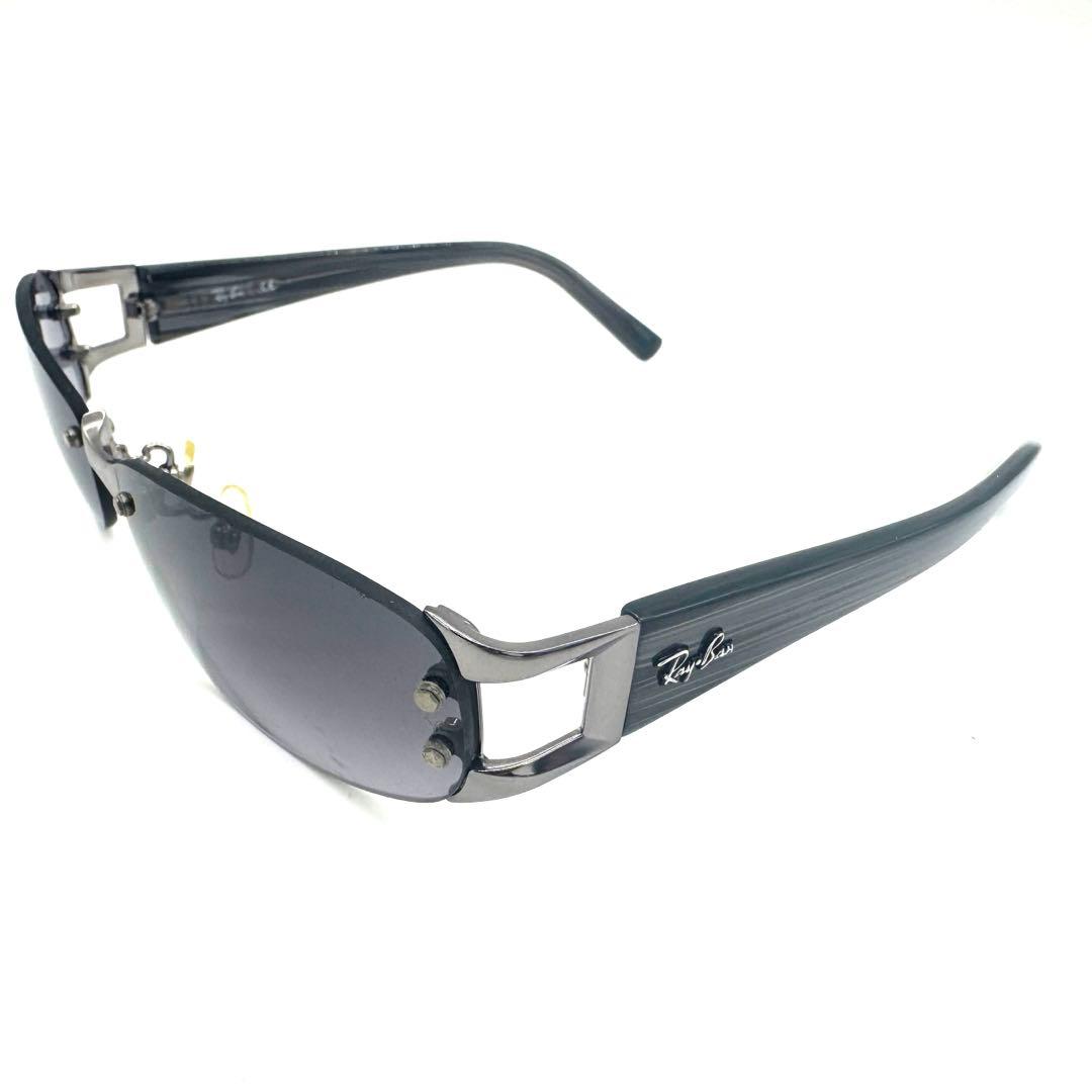 廃盤Ray-Banレイバンサングラス RB3397 004/8Gリムレス 木目調
