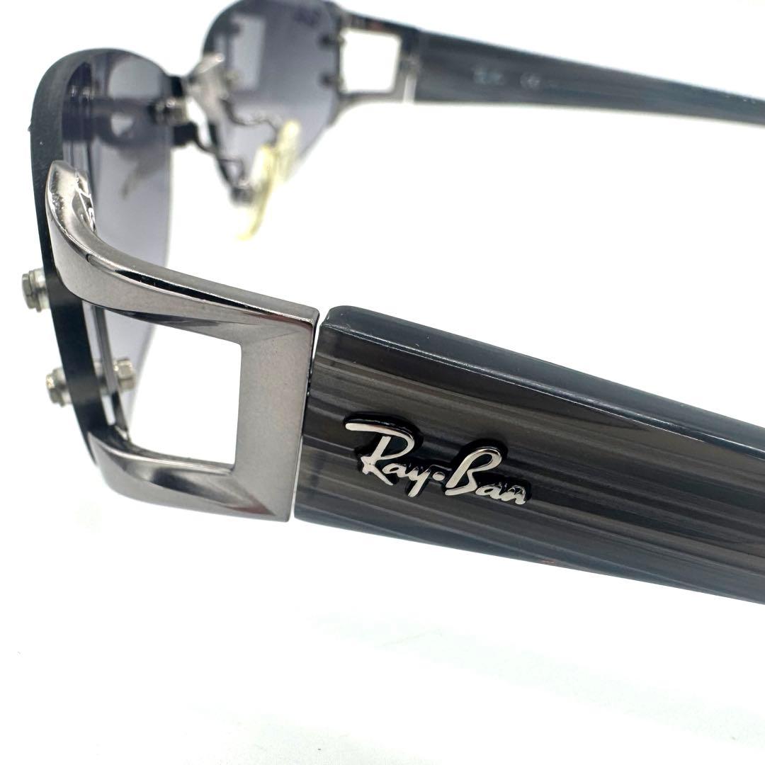 廃盤Ray-Banレイバンサングラス RB3397 004/8Gリムレス 木目調