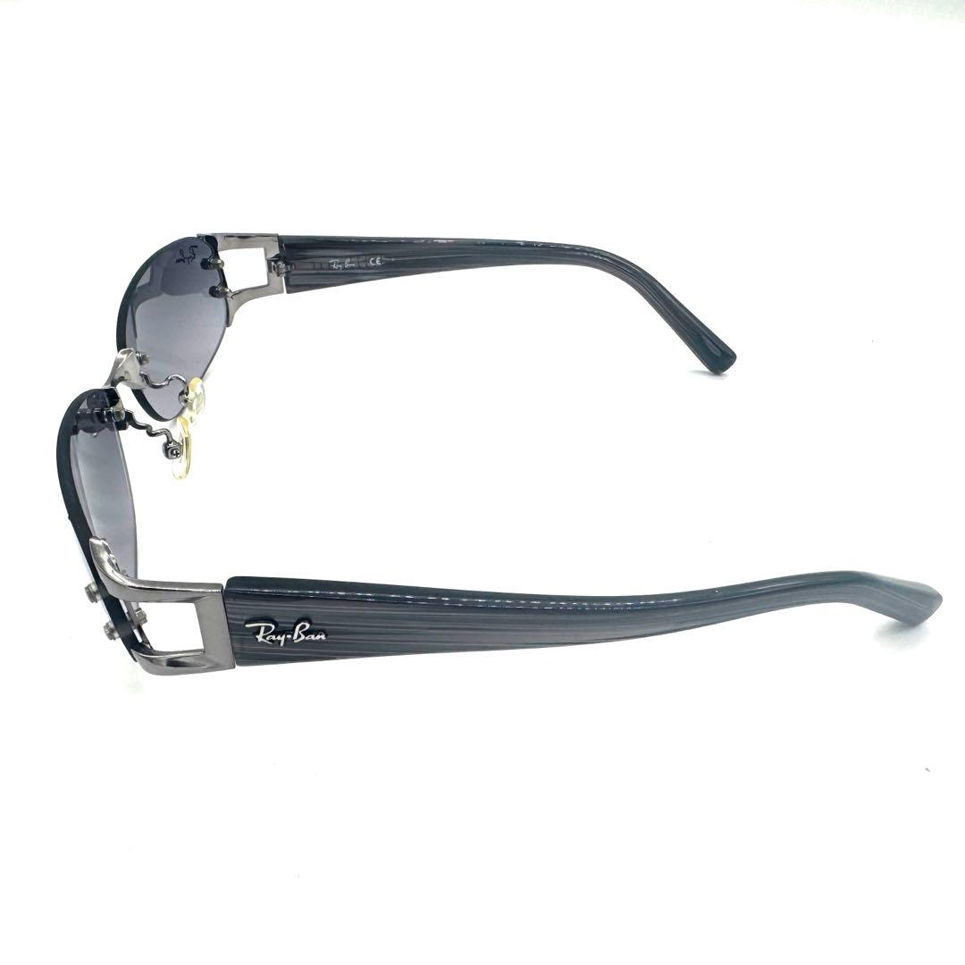 廃盤Ray-Banレイバンサングラス RB3397 004/8Gリムレス 木目調