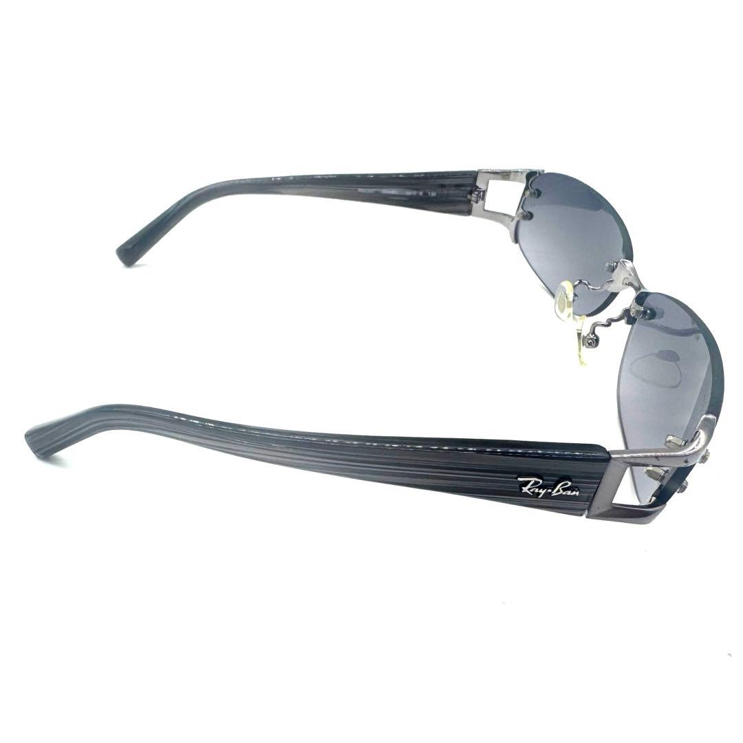 廃盤Ray-Banレイバンサングラス RB3397 004/8Gリムレス 木目調