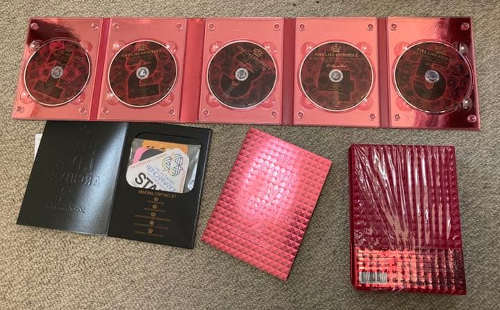 FIVE LIVE ARCHIVES1,2 L'Arc～en～Ciel2点セット