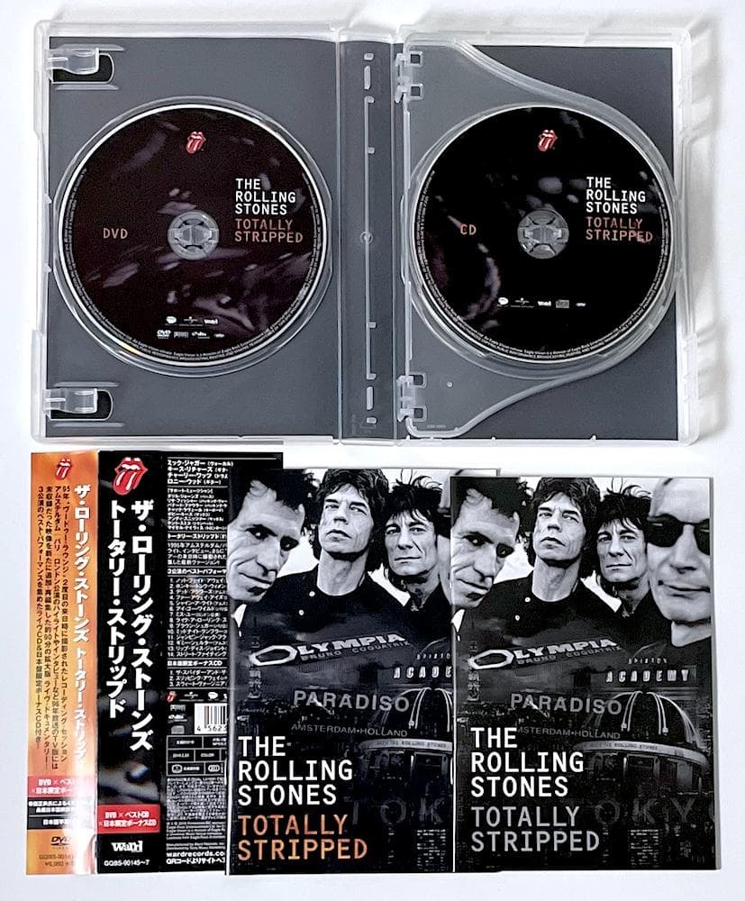 廃盤 初回限定盤 DVD ザ・ローリング・ストーンズ トータリー・ストリップド