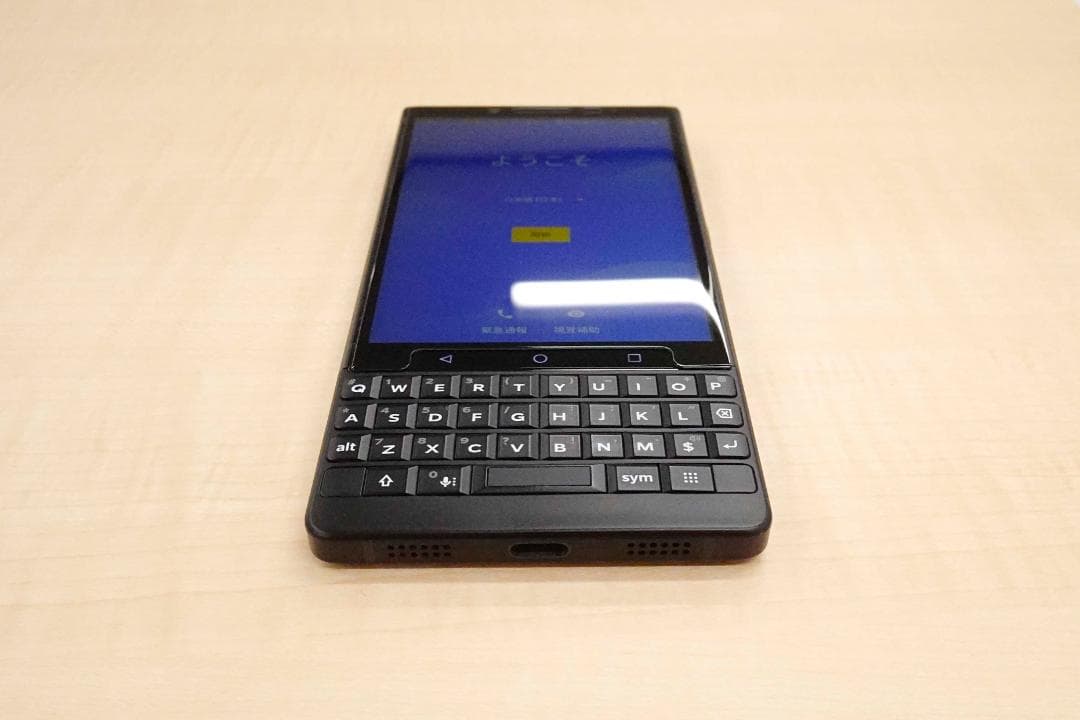 Androidタブレット本体 BlackBerry KEY2 Black BBF100-9