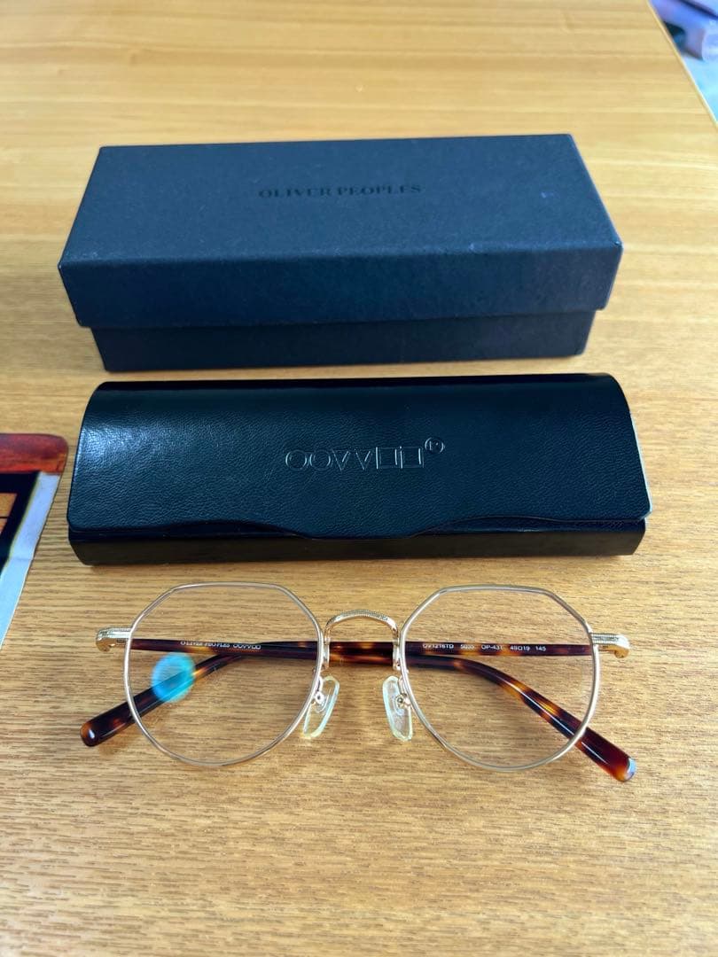 【美品】OLIVERPEOPLES OV1216TD 度なし調光レンズ　箱付き