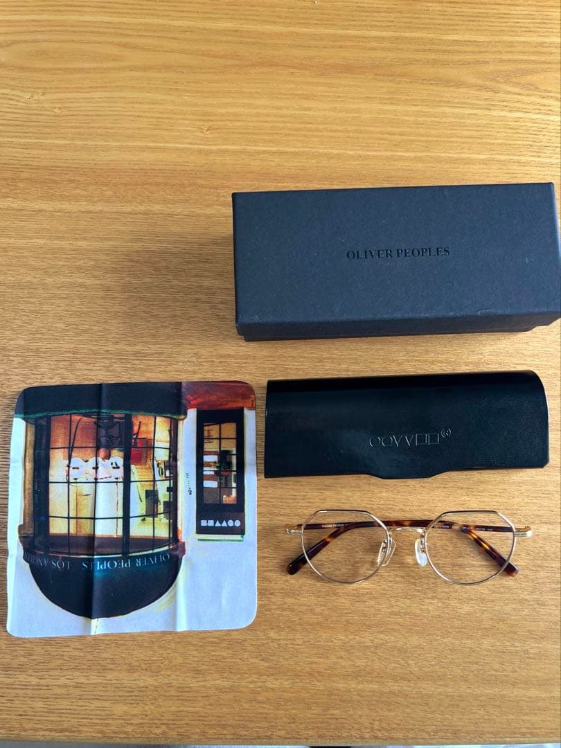 【美品】OLIVERPEOPLES OV1216TD 度なし調光レンズ　箱付き