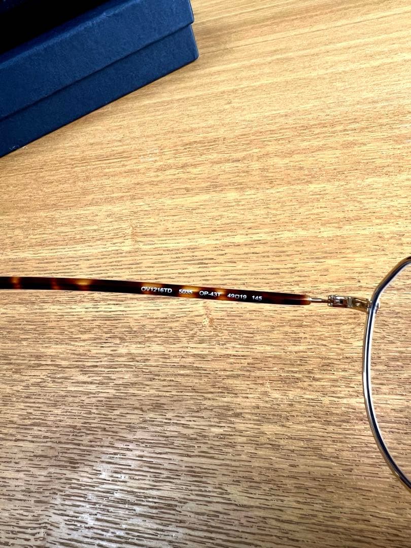 【美品】OLIVERPEOPLES OV1216TD 度なし調光レンズ　箱付き