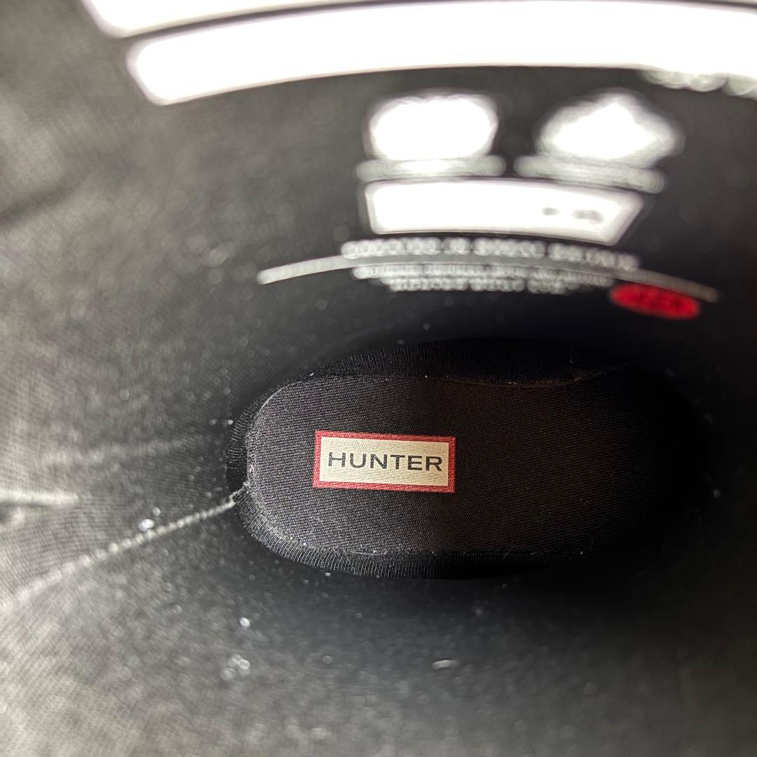 HUNTER ショート バック アジャスタブル レインブーツ 23cm 長靴