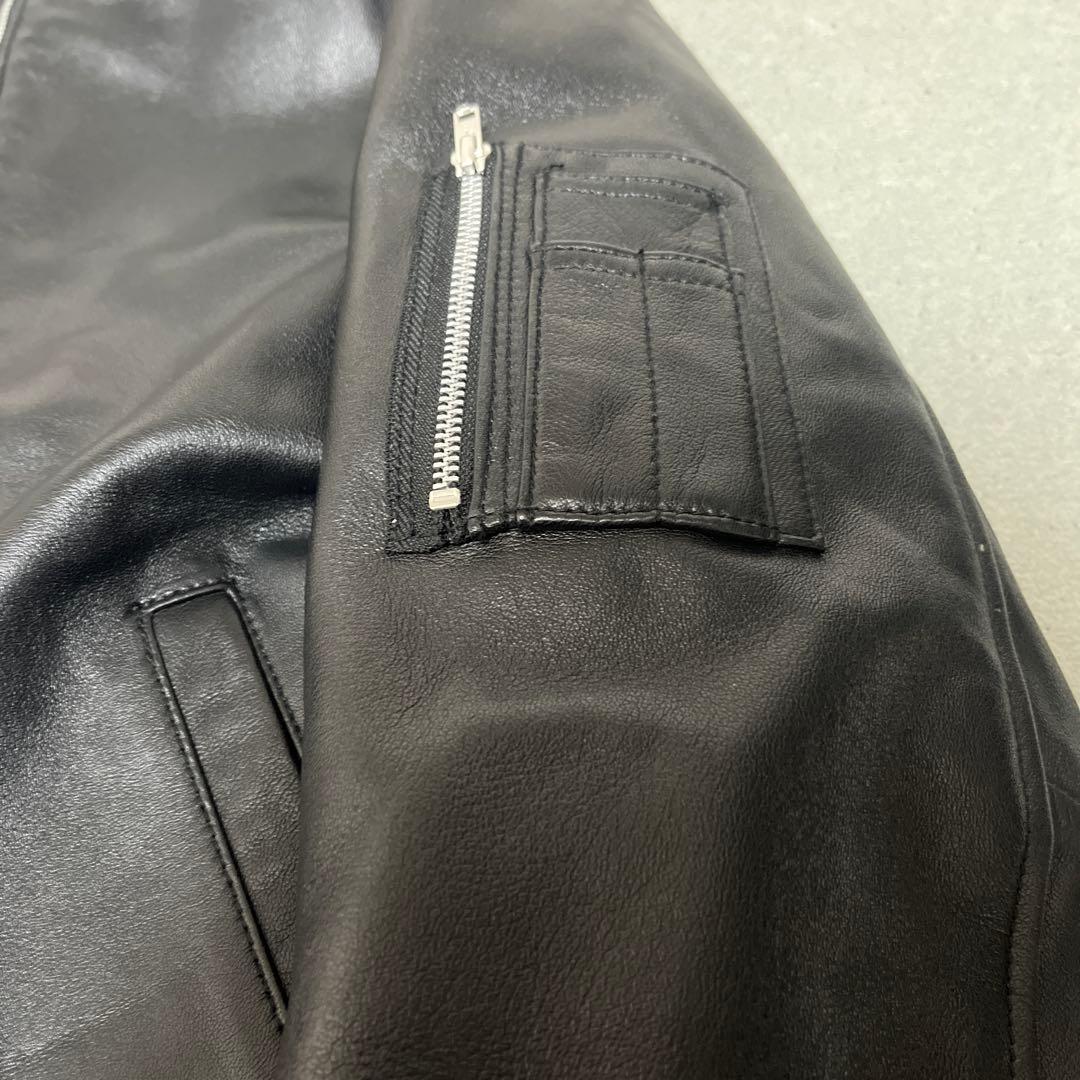 ナノユニバース レザーma-1 アメカジ　アルファ　ジュンハシモト