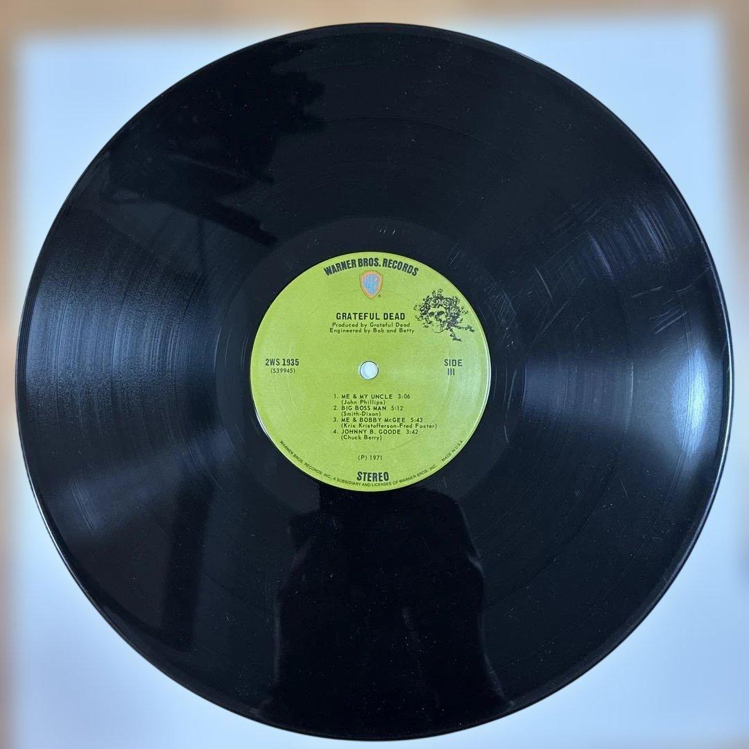 グレイトフルデッド 名盤 レコード USオリジナル盤