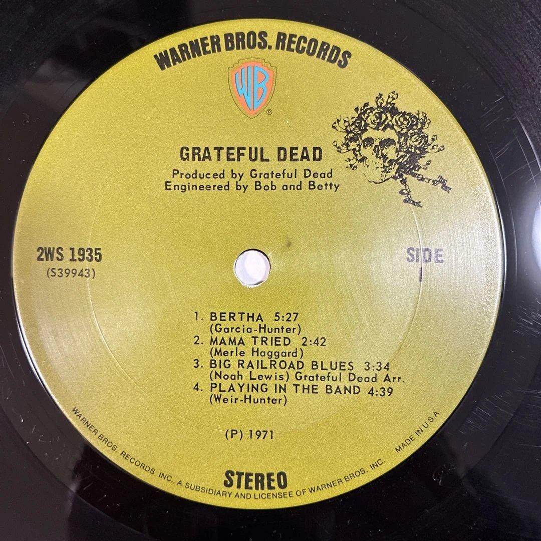 グレイトフルデッド 名盤 レコード USオリジナル盤