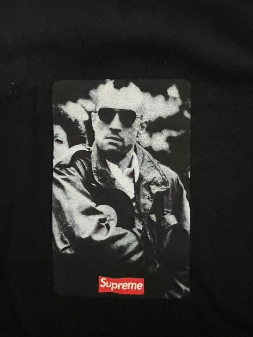 Supreme ロバート・デ・ニーロ タクシードライバー 20周年Tシャツ 黒