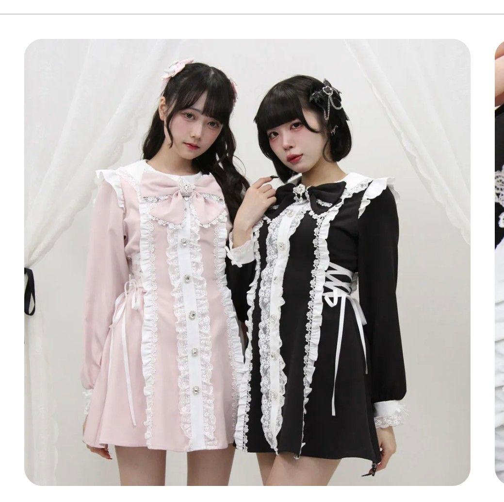 専用、新品、夢展望ディアマイラブのめちゃくちゃやばい位お姫様すぎるワンピLL