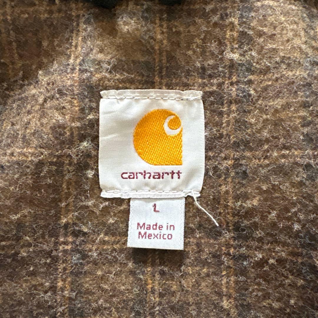 carhartt デトロイトジャケット　ダークブラウン　希少　人気カラー　美品