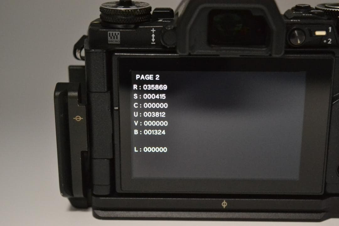 オリンパス　OM-D E-M5 MarkⅡ ブラック ボディ グリップ付