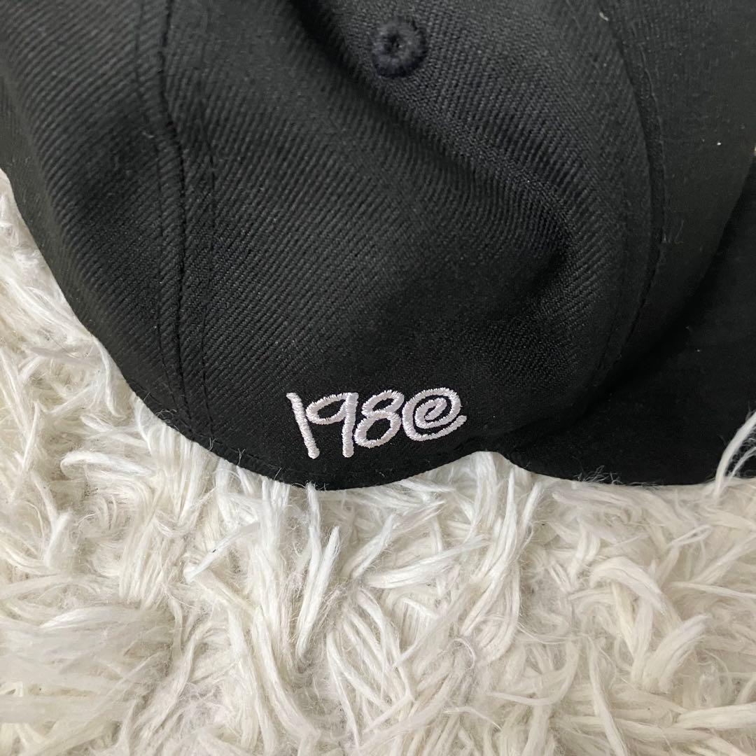 stussy newera キャップ　curly Sロゴ
