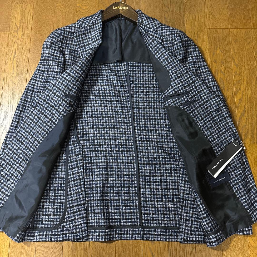 【新品、未使用】タリアトーレ カシミヤブレンド48 ブルーネイビー