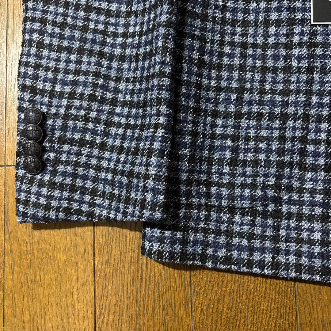 【新品、未使用】タリアトーレ カシミヤブレンド48 ブルーネイビー