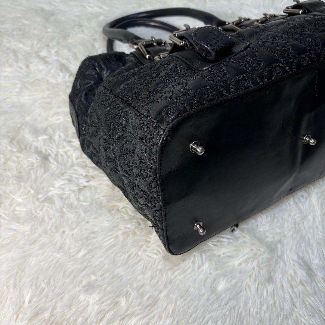 THOMAS WYLDE ボストンバック　スカル　シルバー　ブラック