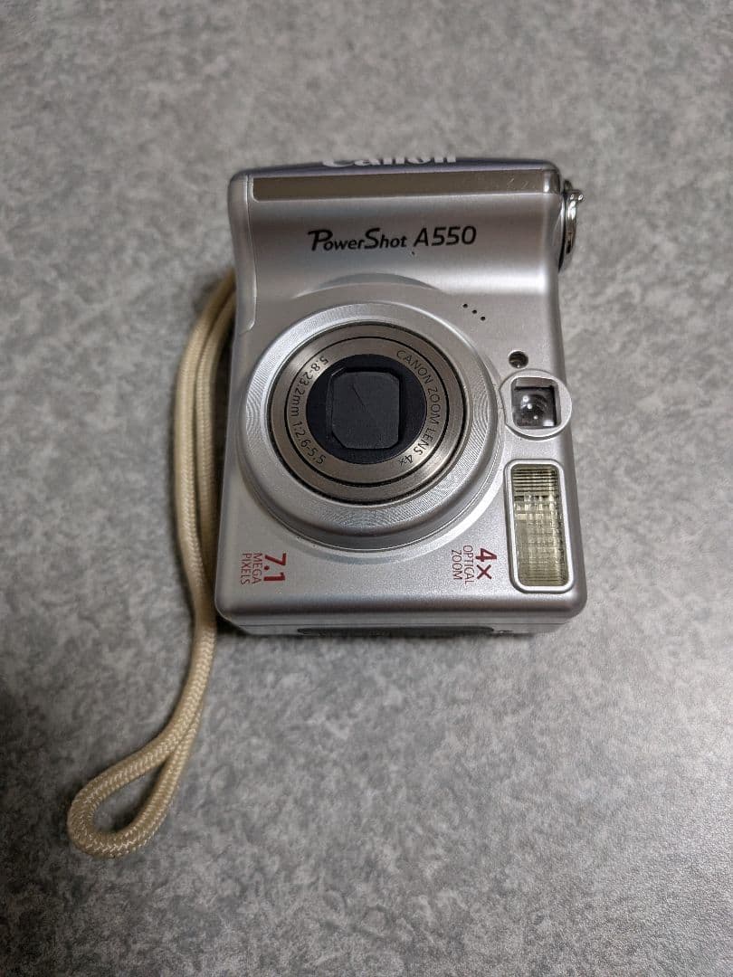 Canon PowerShot A550 デジタルカメラ　本体のみ
