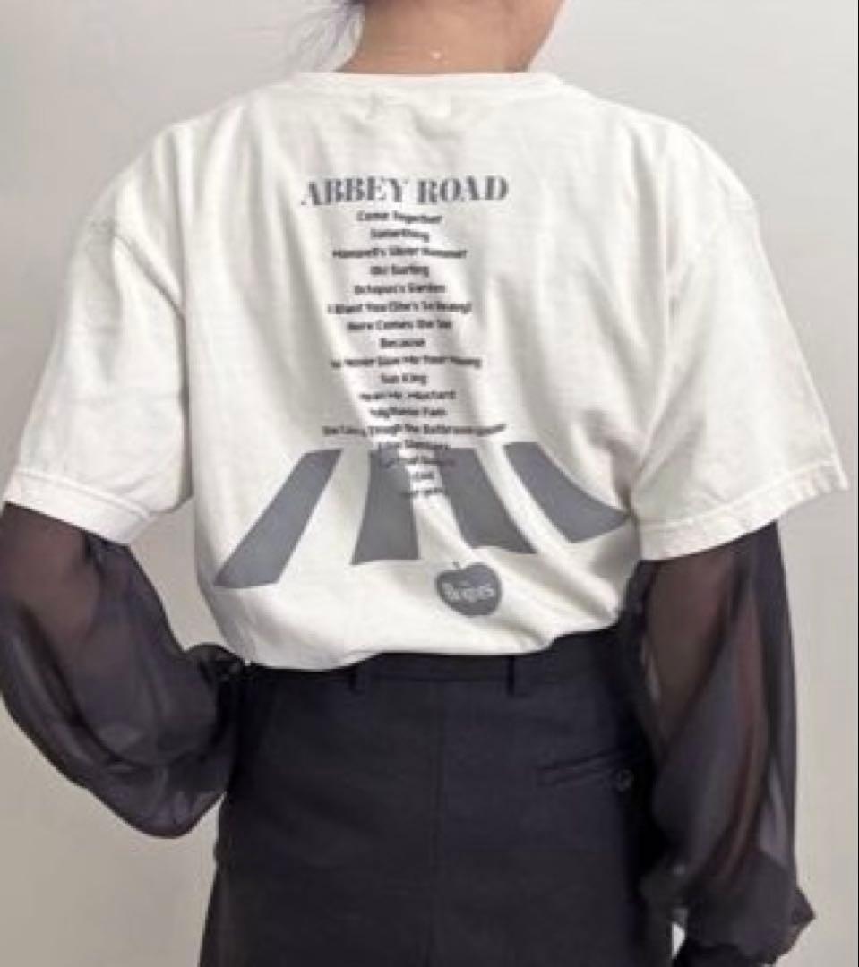 新品 アパルトモン グッド ロック スピード　THE BEATLES TEE