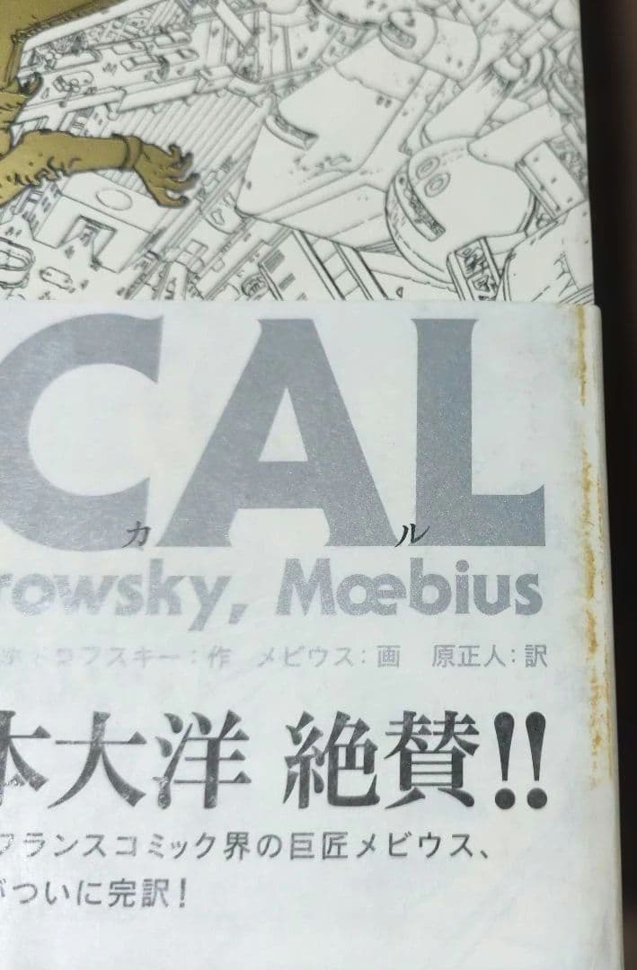 アンカル　アレハンドロ・ホドロフスキー作　メビウス画　原正人訳