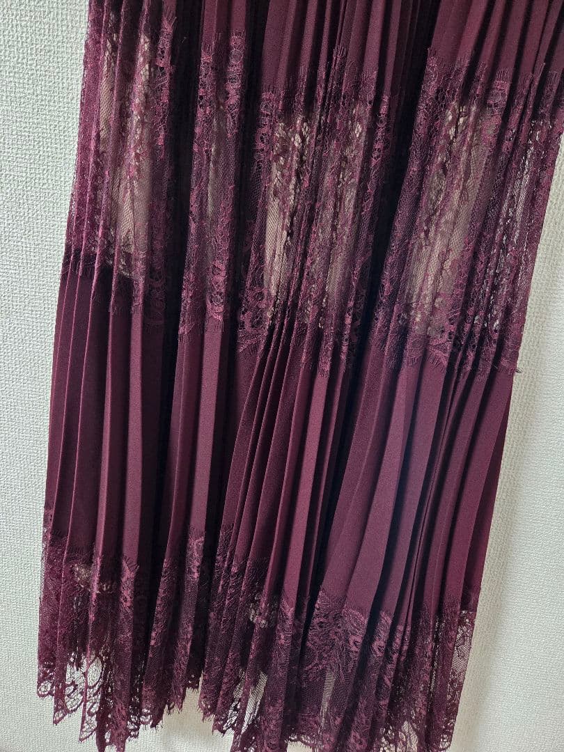スカート Ameri UNDRESSED LACE SANDWICH SKIRT