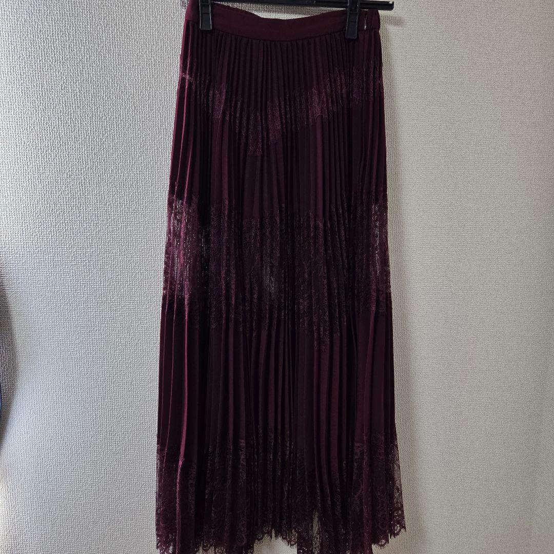 スカート Ameri UNDRESSED LACE SANDWICH SKIRT