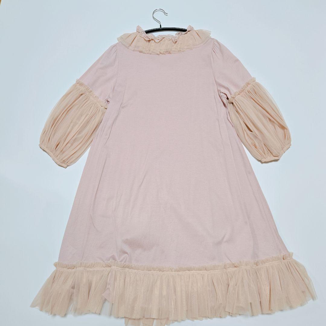 Leur Getter ルルゲッタ ワンピース ピンク レース襟　リボン