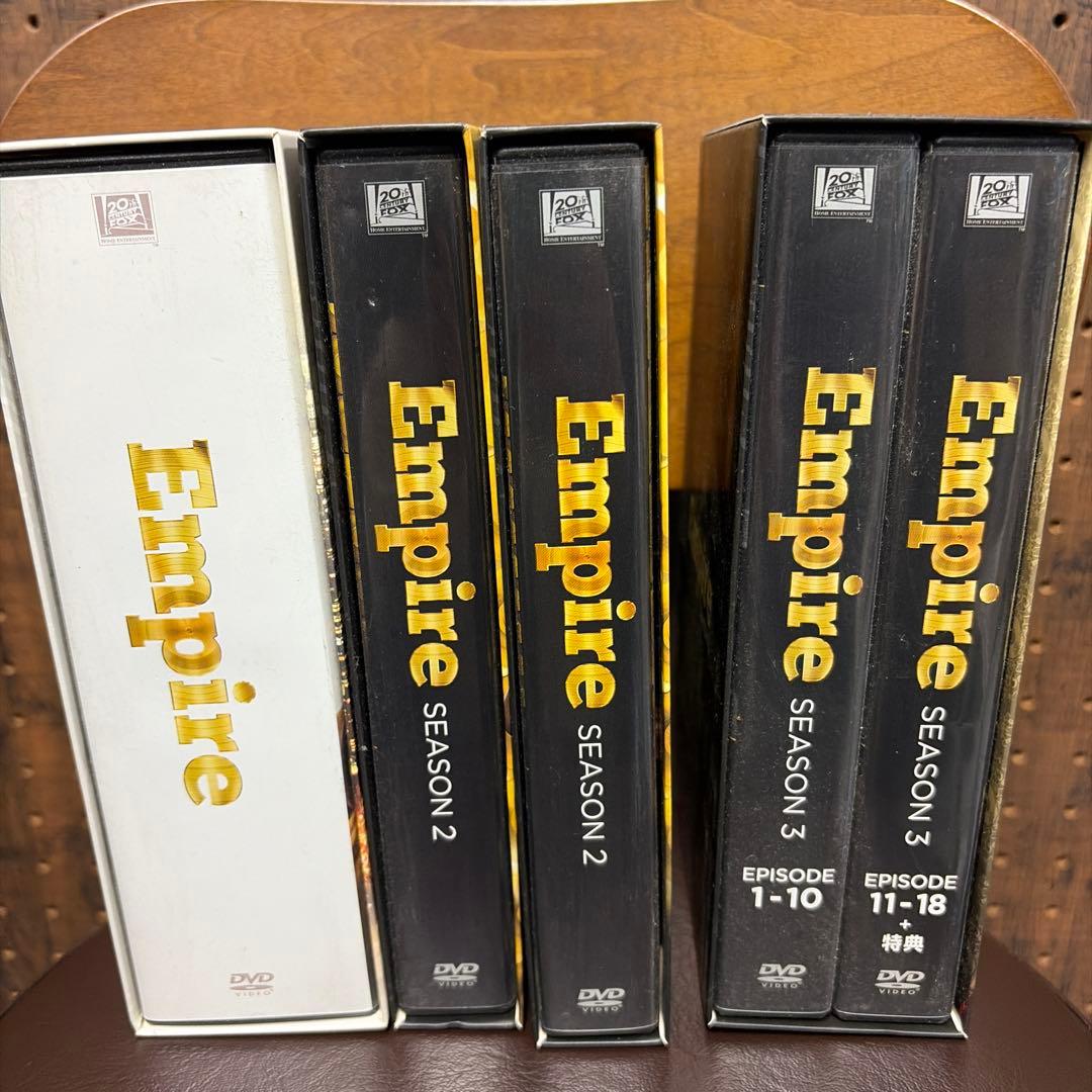 Empire エンパイア 成功の代償 DVDコレクターズBOXシーズン1.2.3