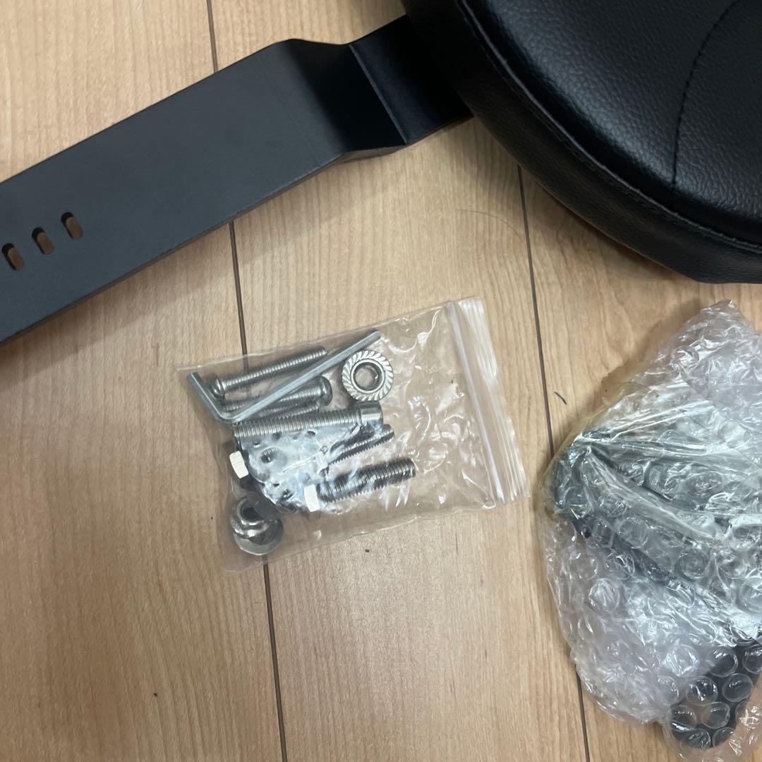 KOLEMO バイク バックレスト オートバイ シーシーバー ハーレー