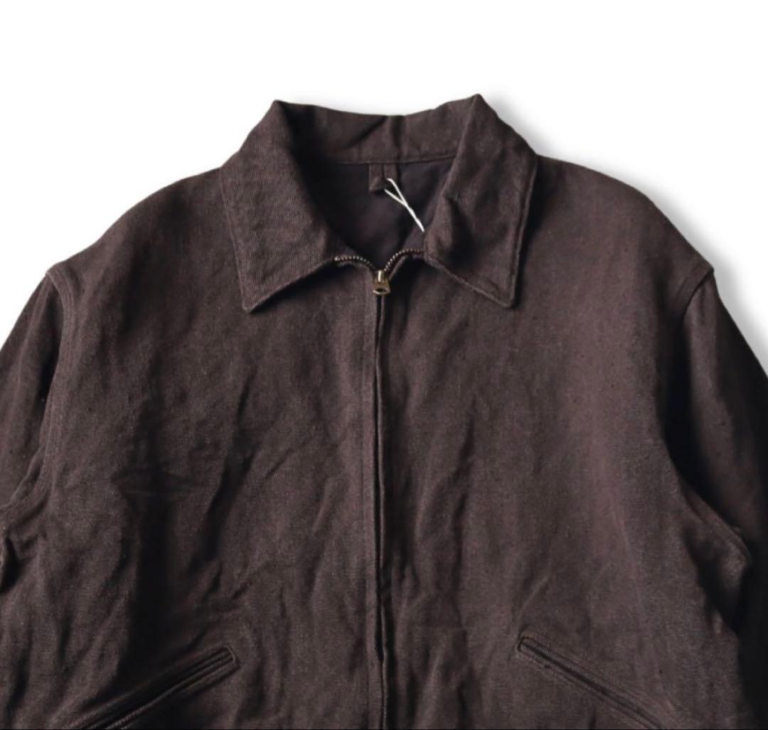 26SS COMOLI HEMP DUCK ZIP SHORT JACKET新品