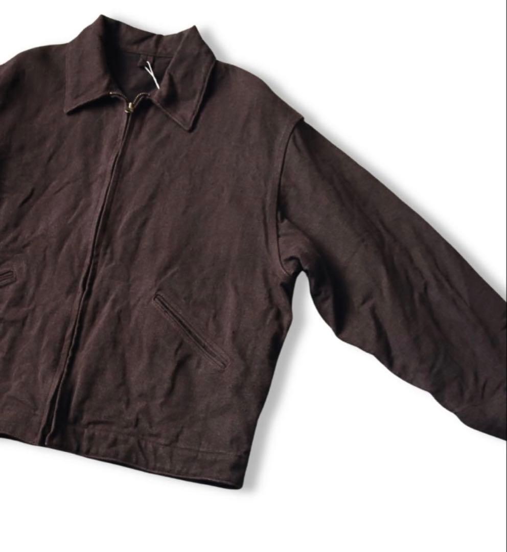 26SS COMOLI HEMP DUCK ZIP SHORT JACKET新品