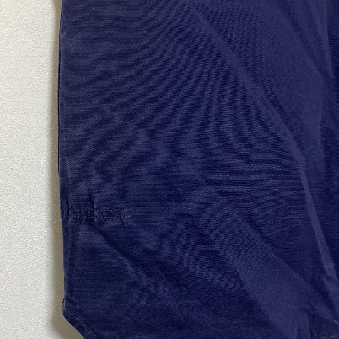 90s USA製 カーハートダックベスト VQ182 STUSSYネイビー/XL