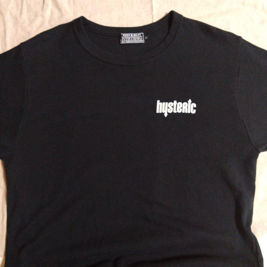 HYSTERICGLAMUR　Tシャツ　ヒステリック　ヒスガール　バックプリント