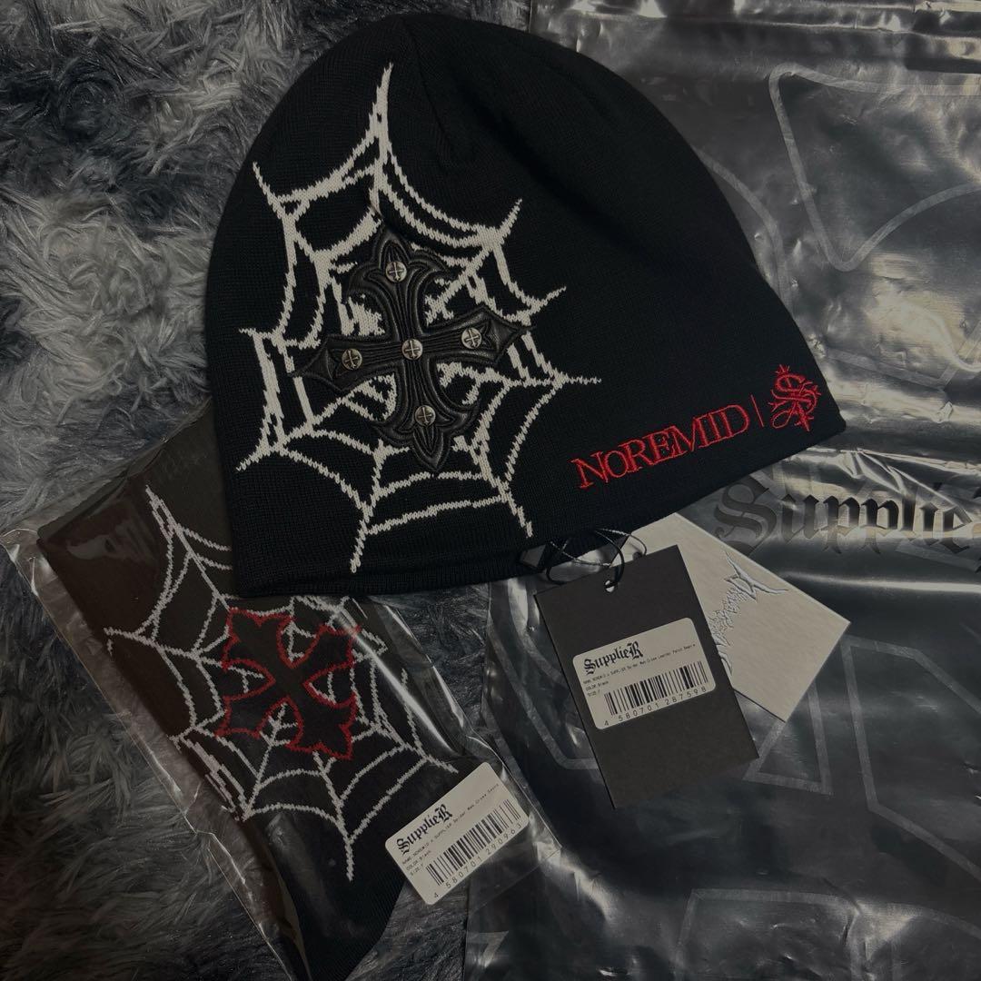 noremid×supplier ニット帽