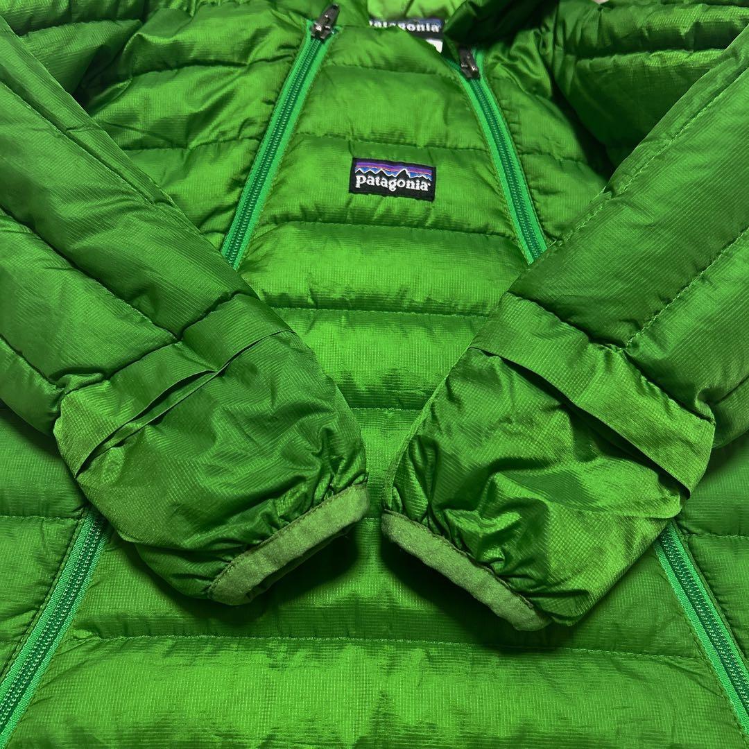 Patagonia キッズ インファントダウン カバーオール グリーン　12M