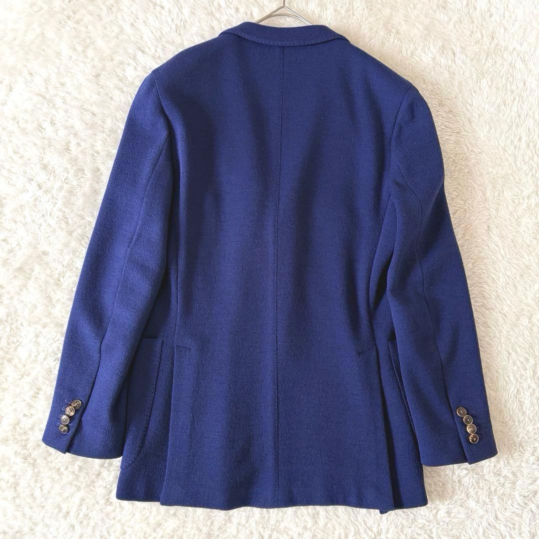 超上質　超美品　ボリオリ　Kジャケット　ネイビー　48 イタリア製　ウール