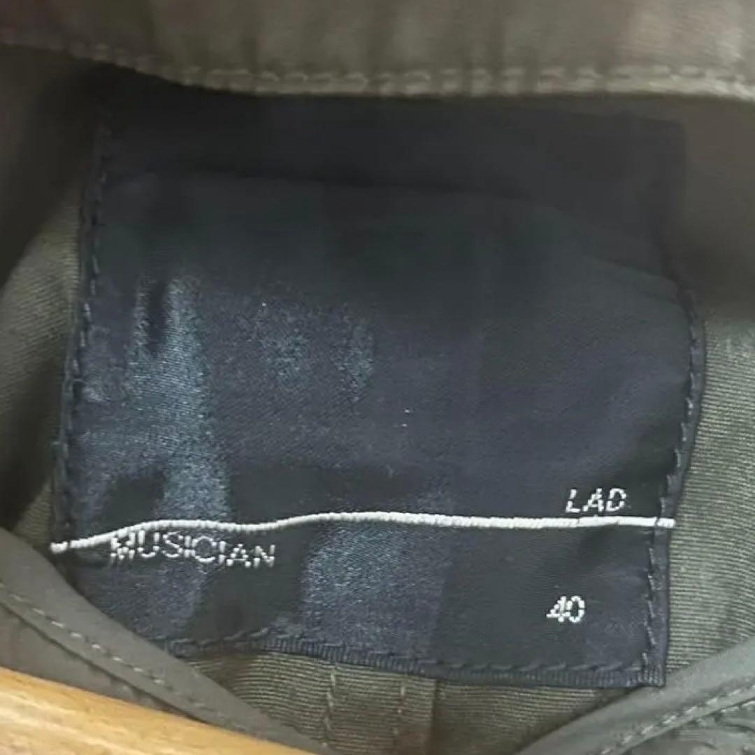 LAD MUSICIAN モッズコート M51 コヨーテファー 40 ライナー付