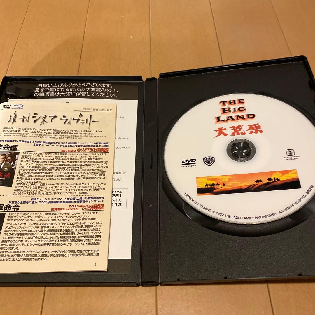 THE BIG LAND 大荒野 DVD 廃盤