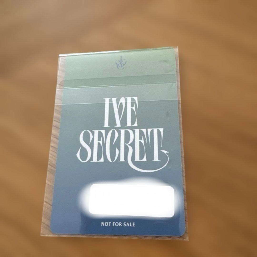 IVE SECRET アスマート 特典 トレカ ウォニョン